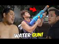 Water gun prank sa bg house  may nagalit  laminzu