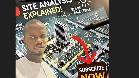 Site Analysis Explained! Google Earth & Sketch