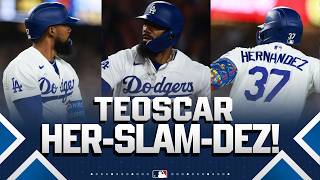 Teoscar Hernández LAUNCHES a GO-AHEAD GRAND SLAM for the Dodgers! 💪🤯 | MLB Highlights