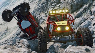 We Tried The HARDEST Rock Crawling Challenge In BeamNG.... screenshot 4