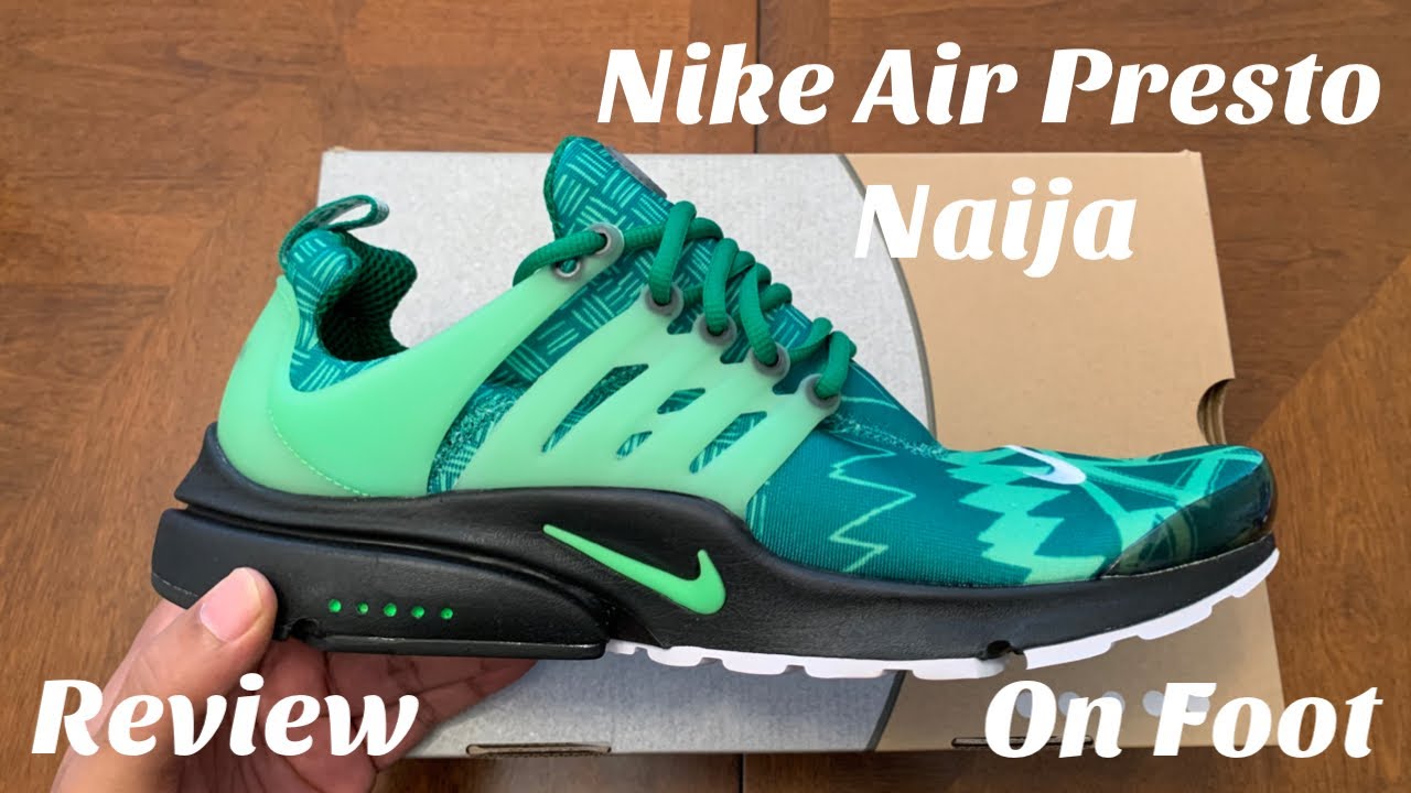 スニーカー Nike Air Presto Naija AW 20 2020 Nike Air Presto Naija Unboxing, Detailed Review & On Foot w