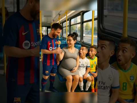 رونالدو وميسي يتنافسون على الكرسي شوفوا مين اللي أخذ الهدية رونالدو ميسي موقف مضحك