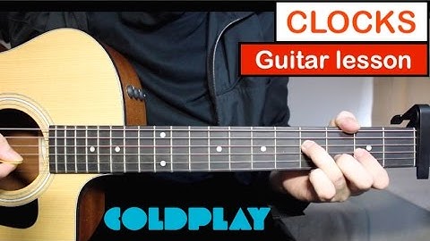 Coldplay - Clocks | Guitar Lesson (Tutorial) Chords & Intro