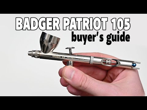 Badger Patriot 105 Airbrush Disassembly, Reassembly, Lubrication  Walkthrough Tips & How To 
