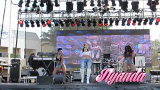 Nyanda - "SLIPPERY WHEN WET" Live at 9 Mile Festival