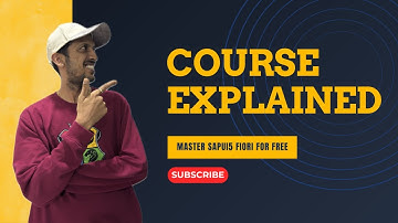 1. SAP Ui5 Fiori FREE Course 2025 | BAS, VS Code & OData services #sapui5  #sapfiori  #techTablet