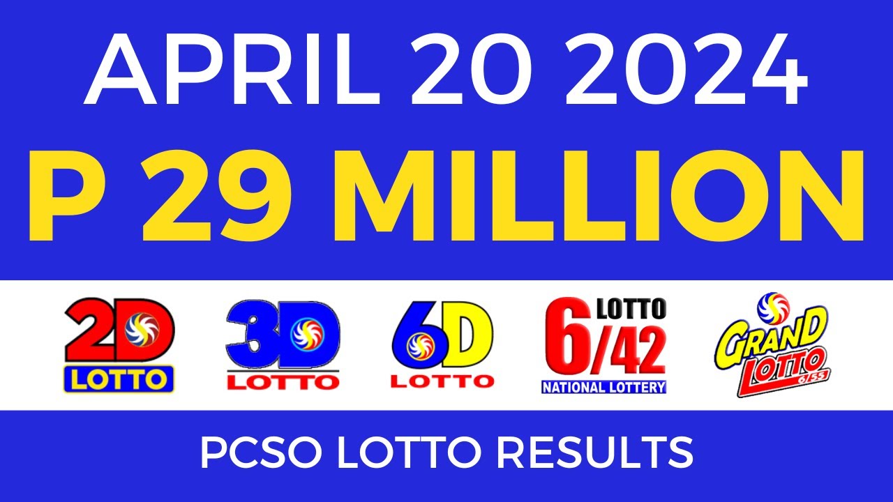 Lotto Result Today 9pm April 20 2024 PCSO