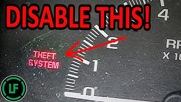 Permanently DISABLE Chevy Malibu Paslock System