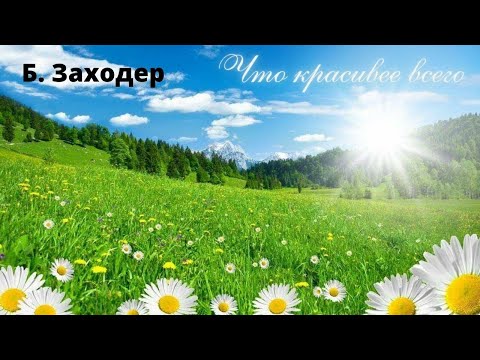 Что красивее всего