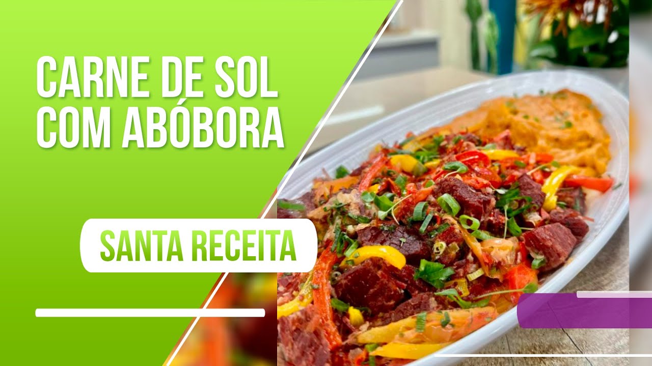 Aprenda a fazer a típica carne de sol acompanhada de abóbora - YouTube