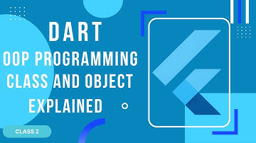OOP in Dart Language | Flutter Programming | OOP in Dart in Hindi/Urdu  @thecodecollege