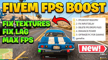 How To Increase FPS In FiveM on LOW END PC | Fix Lagging & Stutters 2021