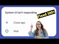 كيفية إصلاح مشكلة خطأ عدم استجابة واجهة المستخدم للنظام على هاتف Android