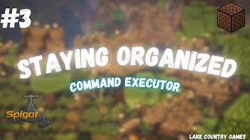 Minecraft Spigot Plugin Development - 3 - How to Organize Commands with Command Executor