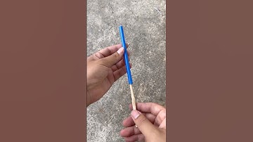 Làm súng phóc bút tuổi thơ - Amazing Pen Gun #shortvideo #pengun #trochoituoitho #toys #music #gun