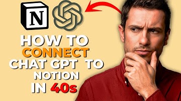 Link ChatGPT to Notion in under 1 minutes