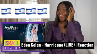 Eden Golan - Hurricane (LIVE) | Israel 🇮🇱 | Second Semi-Final | Eurovision 2024 Reaction