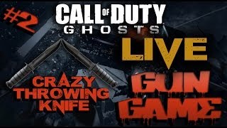 Call of Duty Ghosts: Gun Game EP#2 LIVE COMMENTARY)