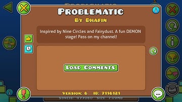 Geometry Dash: Problematic by Dhafin (Easy Demon) [4K sub special 1/2]