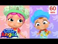 The ketchup song  little angel  food cartoons  nursery rhymes  moonbug kids