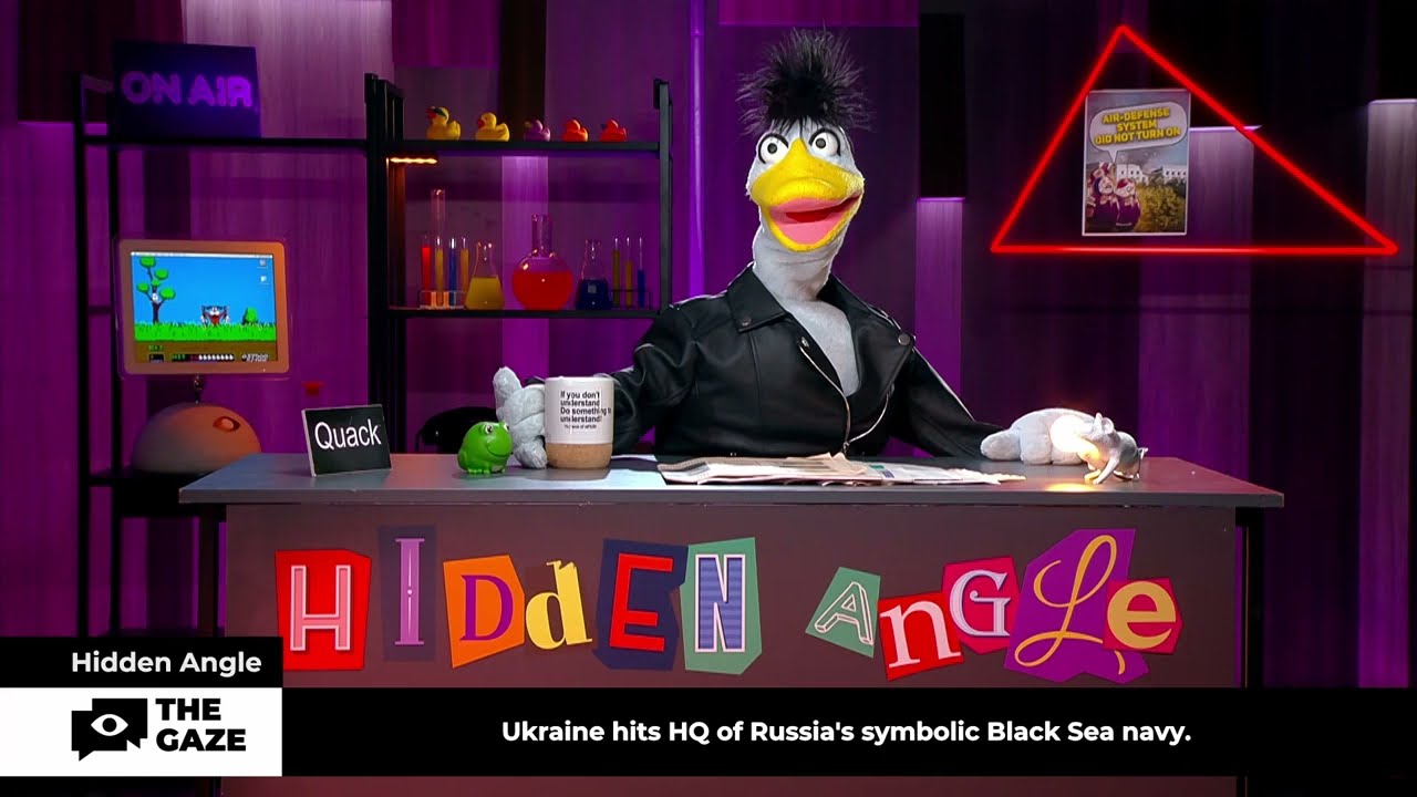 Ukraine Strikes Russia's Black Sea Navy HQ: Perspective Matters | The Gaze