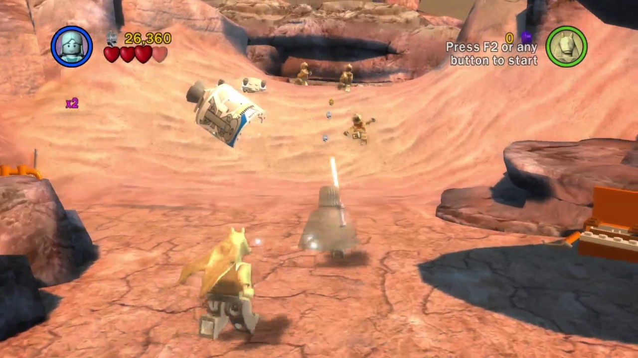 Lego Star Wars The Complete Saga Episode 4 Through The Jundland