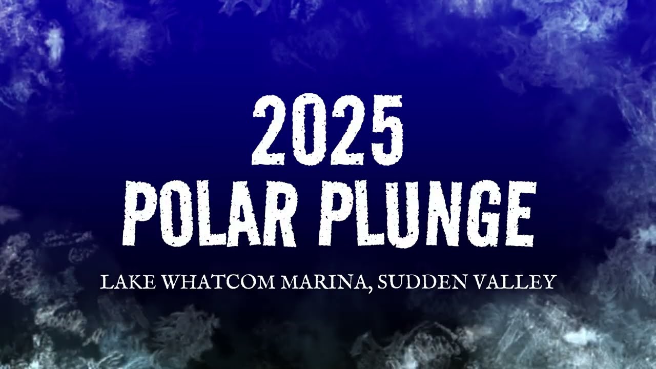 Polar Plunge Event in Lake Whatcom, Sudden Valley, WA