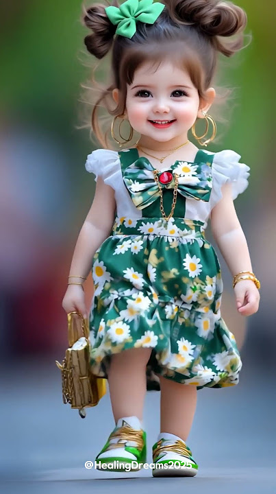 🎀 Baby Girl Style Moments Viral Video