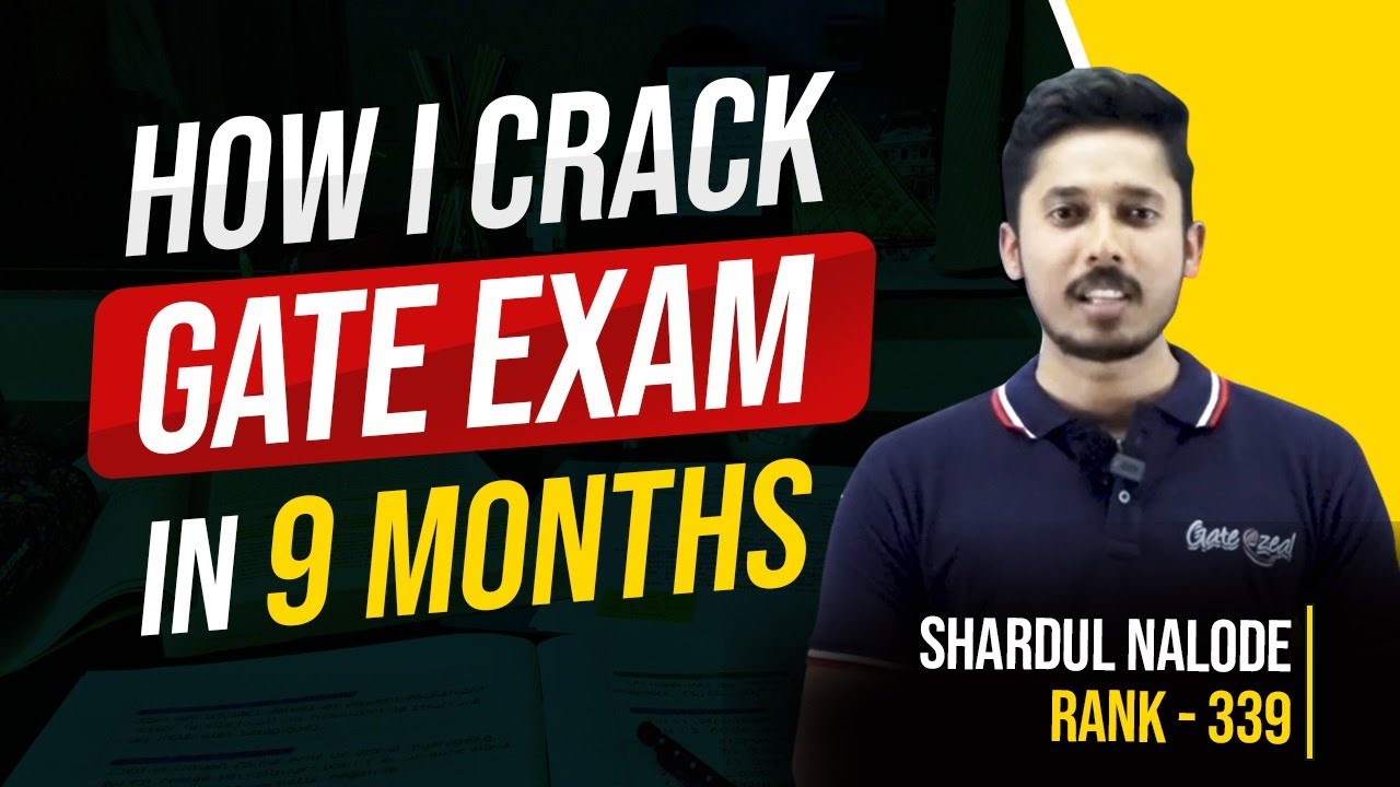 Shardul's Inspiring Journey of AIR-339 | How to crack gate in 9 months 
