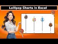 Lollipop Chart in Excel | Excel Dashboards | Excel Charts | Excel Tutorial