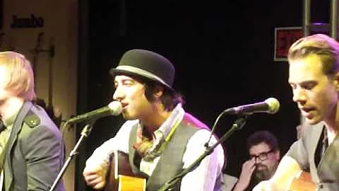 The Plain White T"s at the Namm Show 2011  Taylor Guitar Stage