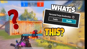 Wat is horizontale swipe-acceleratie? Moet ik het aan of uit zetten? - Tutorialvideo | PUBG Mobile
