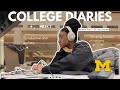 A day in the life of a university of michigan student  productive college vlog