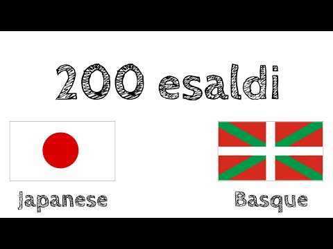 200 esaldi - Japoniera - Euskara