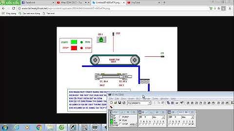 S7-300: Lập trình PLC-Điều khiển băng tải đếm sản phẩm.