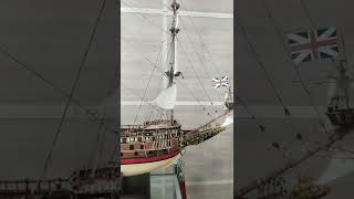 Как выглядел самый большой парусный военный корабль 17 века.