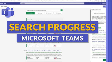 How to use Search Progress in Microsoft Teams 🔍