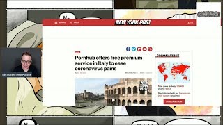 Italy Gets Free Pornhub To Cope With Coronavirus