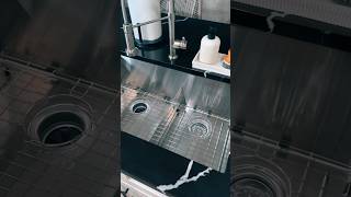 Getting the sink to look brand new #asmr #satisfying #sinkcleaning #cleaning