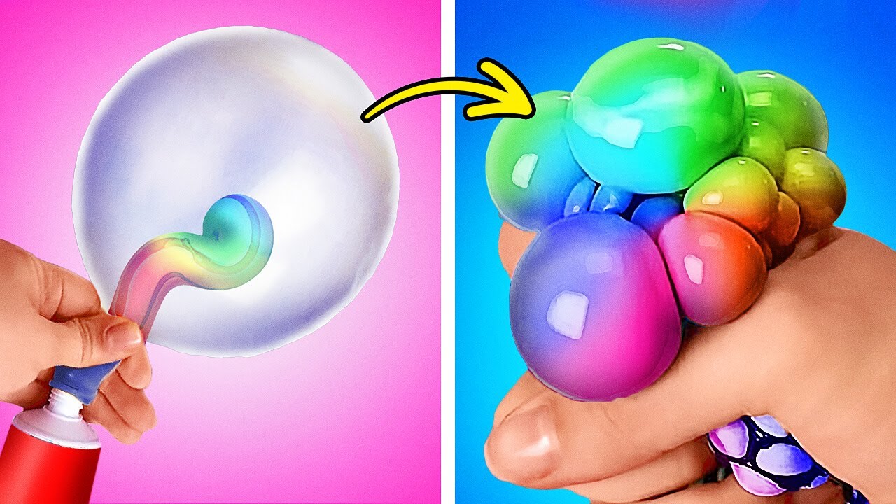 MAKE YOUR OWN SATISFYING FIDGET TOYS IN MINUTES!