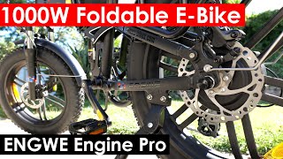ENGWE ENGINE PRO Review | Premium Folding Electric Bike | Unboxing, Assembly, Riding