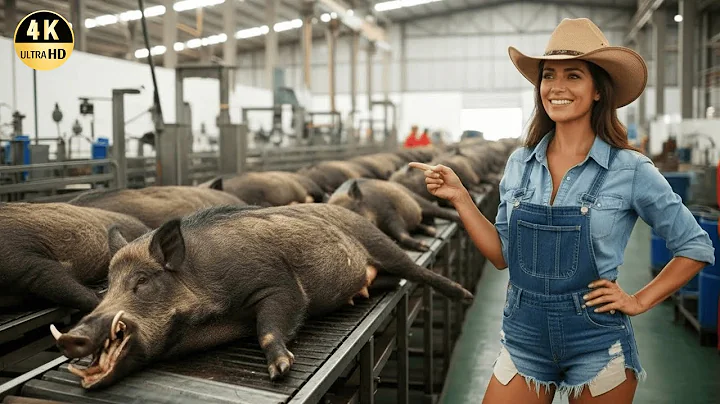 How to Trap and Process Millions of Wild Hogs in America | Inside a $100 Million Farming Industry