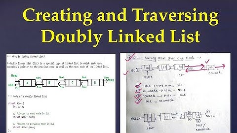 2.1 Mastering Doubly Linked list| Creating and Traversing Doubly Linked List