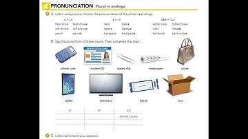Interchange Intro U2.4 PRONUNCIATION: Plural -s endings