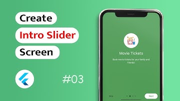 How to add Intro Slider screen in Flutter App? (Android and IOS)