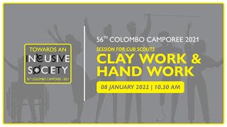 Clay Work &amp; Handy Work - Session for Cub Scouts - 56th Colombo Camporee