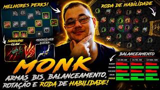 Information Monk: New BIS Weapons, Balancing, Rotation, and Ability Wheel! Guide