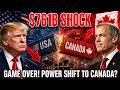 U S SHOCK : America's Trade Era Is OVER—Mark Carney Says  — The $761 Billion Divorce Has Begun!