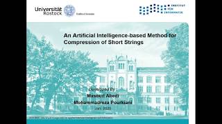 AIMCS: An artificial intelligence-based method for compression of short strings