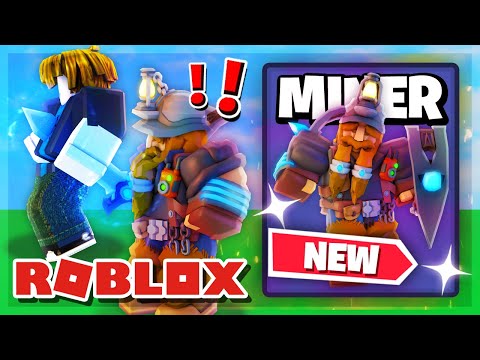 The NEW MINER KIT is OVERPOWERED... Roblox Bedwars!